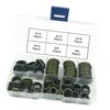 100 Pcs Rubber Drain Plug Gasket Easy Installation Oil Drain Plug Crush Washer for Automobile Motorcycle Crankshaft