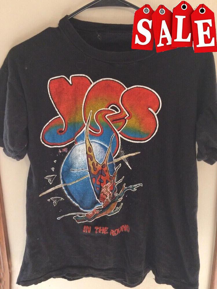Yes Band Tour Tee Shirt In The Round Shirt XXXXL