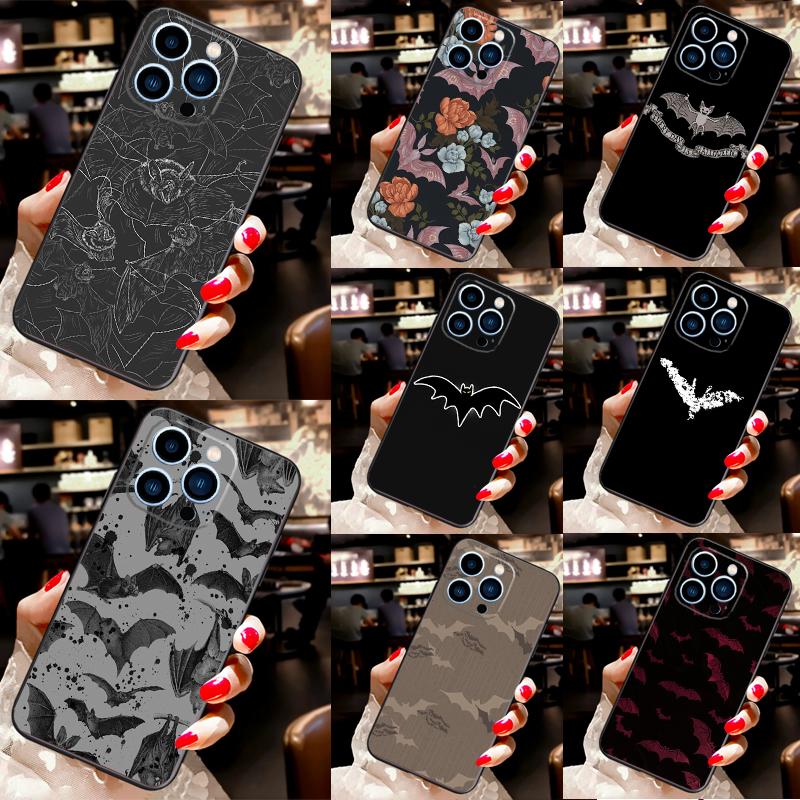 

Чехол для телефона Goth Vampire Bat Gothic для iPhone 12 11 14 Pro MAX XR X XS Max Чехол для iPhone 13 Pro Max 7 8 Plus SE2