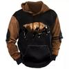 Indian Cowboy Autumn Winter Retro Men Hoodies Vintage Pullover Fashion Oversized Sweatshirt Long Sleeve Casual Tops Clothing