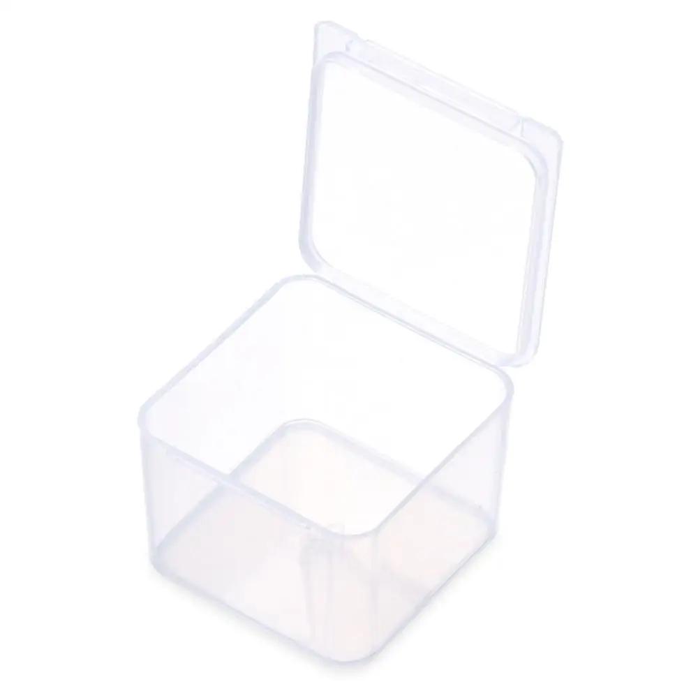 Transparent Storage Box Holding Case Jewelry Beads Container Fishing Tools Accessories Box Small Items Sundries Organizer
