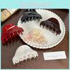 Stylishly Simple Acetate Hair Claw Clip In Black And Colorful Shades For Everyday Use