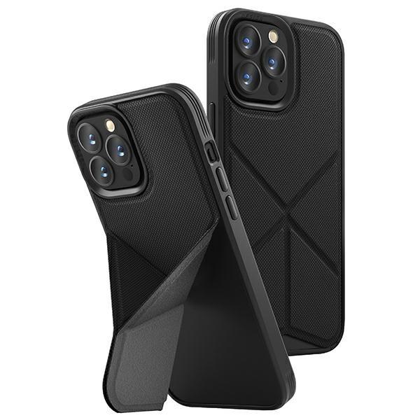UNIQ Transforma iPhone 13 Pro / 136.1  Hülle schwarz/ebenholzschwarz MagSafe