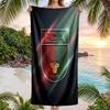 FC Augsburg FC Aufdruck Schnelltrocknendes Strandtuch Mikrofaser Saugfähig Tragbar Reise Schwimmtuch
