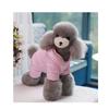Dog Cat Pet Clothing Waterproof Clothes Faux Leather Down Jacket Thicken Warm for Small Medium Dogs Puppy Coat