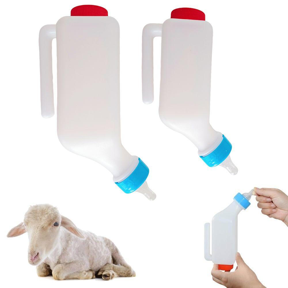 Hanging Type Goat Bottles Soft Nipple Animal Feeding Bottle  for Feeding Baby Sheep