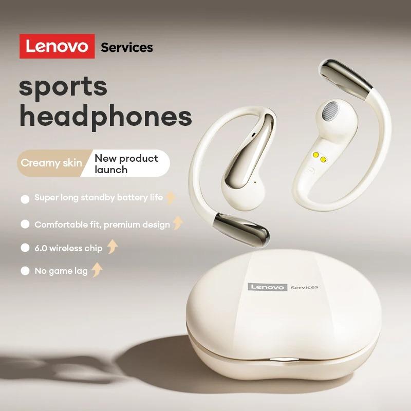 Original Lenovo Original AC103 Bluetooth 6.0 Wireless Earbuds Low Latency Gaming Earphones Noise Cancelling Stereo Sport Headset with Mic New