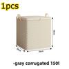 Extra Large Storage With Zipper Bag - Clothing, And Underwear Storage Bag Multifunctional Bedding, Under Bed Storage Bag