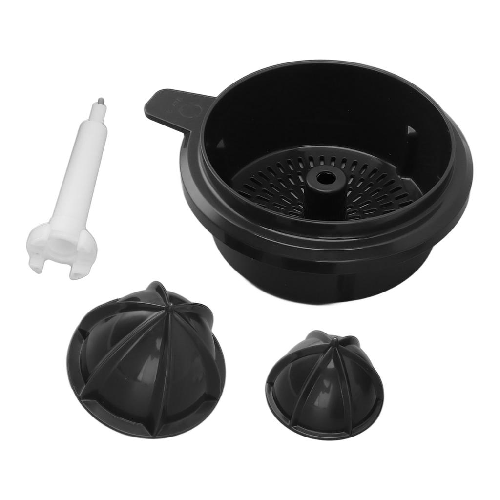 Odšťavňovač Oranžový lisovací koš na síto s lisovacím kuželem ABS Plastové díly odšťavňovacího stroje Příslušenství