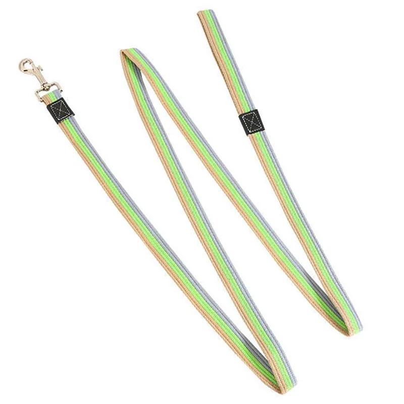 

Dog Training Leash 2m Long Pet Lead Non-Slip Rubber Nylon Training Walking Rope Work Dog Leashes For Small Medium Large Big Dogs 1.5cmx200cm