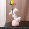 Balloon Bear Resin Ornament Children's Room Creative Gift Couple Wedding Clearance Cute Girl Heart Ornament