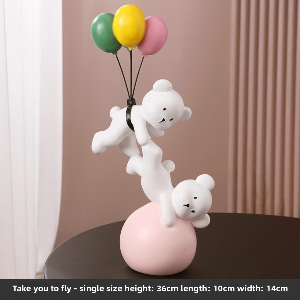 

Воздушный шар медведь смоляное украшение детская комната креативный подарок пара свадьба оформление милое украшение для девочки сердце
