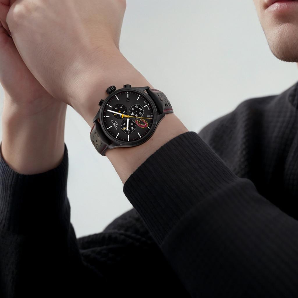 TISSOT Soko Collection Quartz Movement 100m Water Resistance Men's Watches Watch 45mm Black Dial T116.617.36.051.01