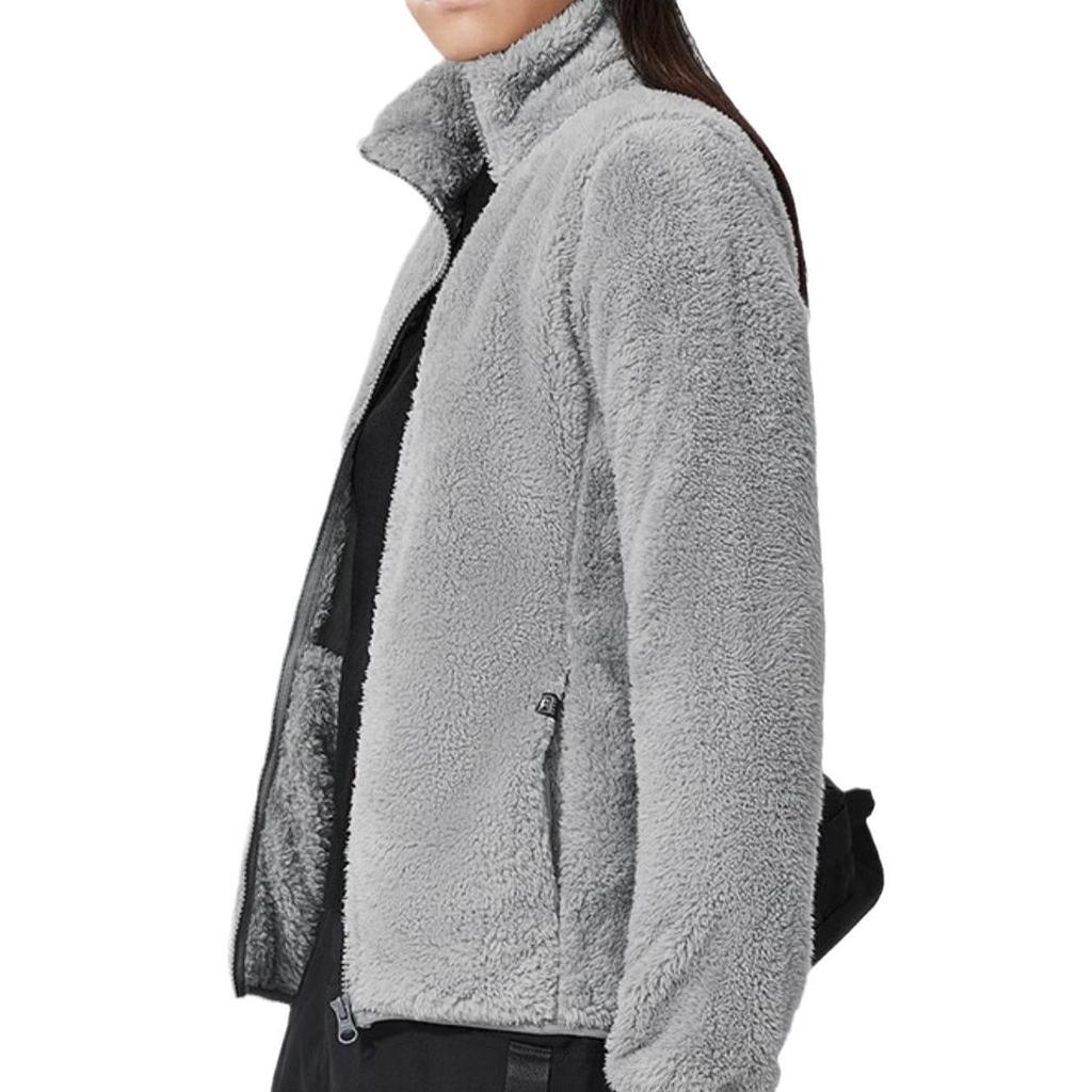 Plus Size Women's Fleece Jacket - Unisex Korean Style Thickened Hoodie for Autumn Winter