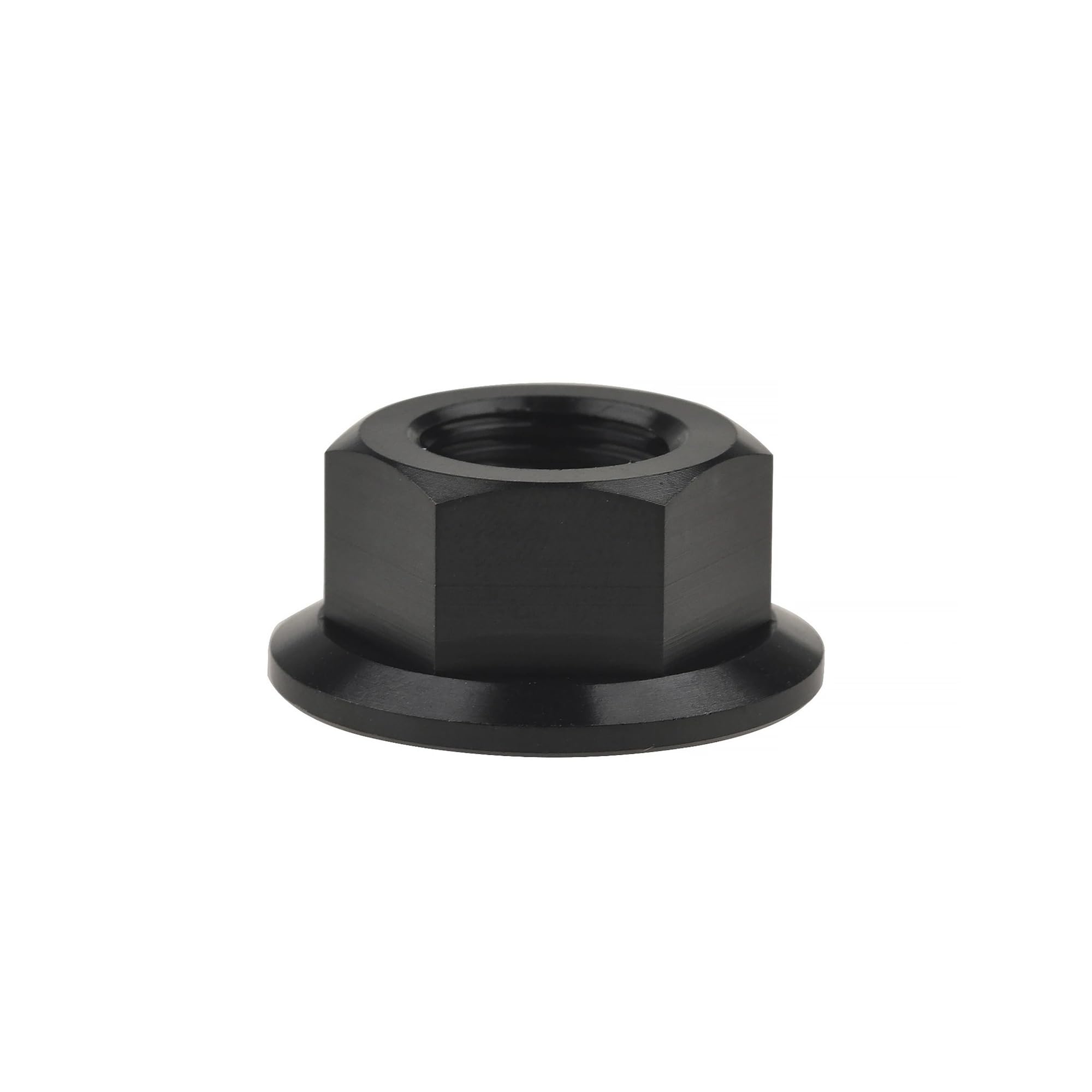 

SenyEr Titanium Nuts M5/M6/M8/M10/M12/M14/M16 Flange Nuts Bolt Caps for Motorcycles Bicycles Bikes (Black, M5) M5