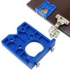 Mounting Hinge Jig Installation Woodworking Pocket Clamp Locator Tapper