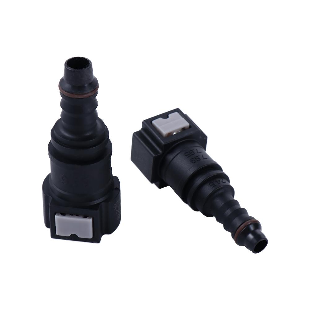 Fuel Line Connector Auto Fuel Line Hose Coupler Quick Release Female Connector Straight Connector