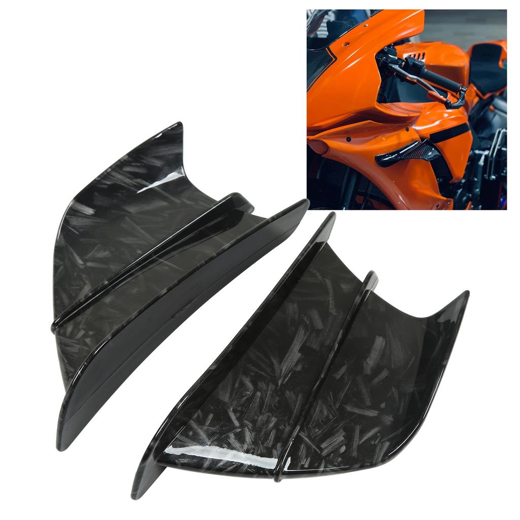 Motorcycle Side Spoiler Front Fairing Aerodynamic Winglets   for  400  250  900  1000
