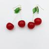 Cherry Dangle Earrings - Cute Spring Accessories for Photos and Girls' Fashion