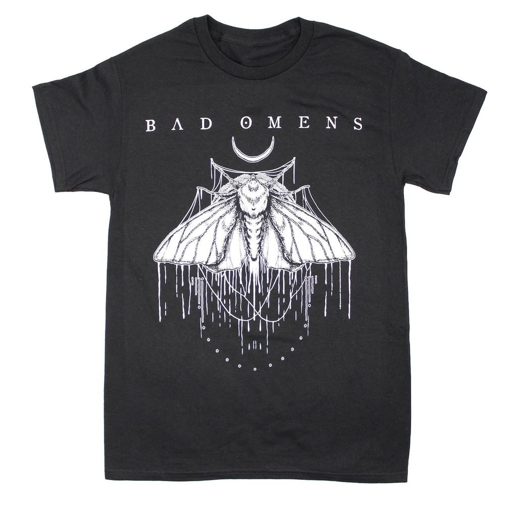 Men's Bad Omens Moth T-shirt  Black