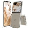 Luxury AcrylicTransparent Full Body Case for Motorola Razr 40/50/60 Ultra Plain Design Shockproof Bumper Funda Cover