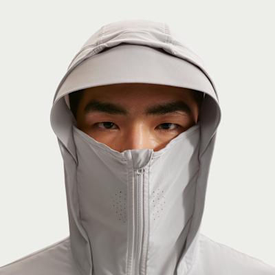 Nike Jackets Men's Gray Hooded Non Detachable Moderate Other