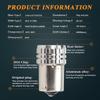 2PCS 1156 BA15S BAU15S P21W PY21W Signal Light 1157 BAY15D LED Bulb 2016SMD Brake Reverse Lamp Daytime Running Light