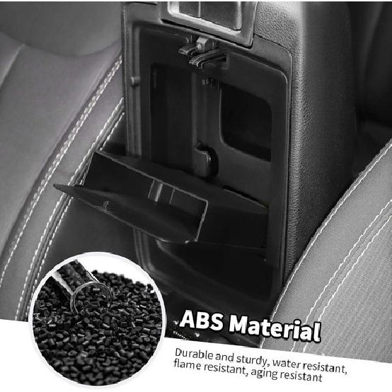 Upgrade Privacy Center Armrest Hidden Storage Box Tray for Jeep Wrangler JK11-17
