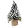 20cm Artificial Mini Christmas Tree Xmas Tree Desktop Ornament Flocking Cedar Christmas Tree Scene Decoration Photo Props