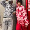 Minus Two Womens Vintage Cargo Pants Y2K Streetwear Printed Loose Fit Trousers
