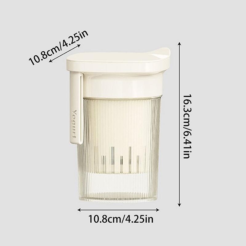 Tragbarer Dritte-Generation Großkapazitäts-, Hocheffizienz-Feinporen-Joghurt-Mahlfilter Ist Für Heimküchen Geeignet