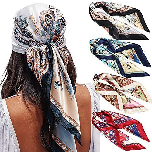 Silk Square Scarves 90 Square Scarves Headscarves Printed Silk Scarves Spot Single Price