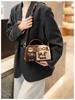 Versatile Women's Boston Retro Crossbody Single Shoulder Handbag