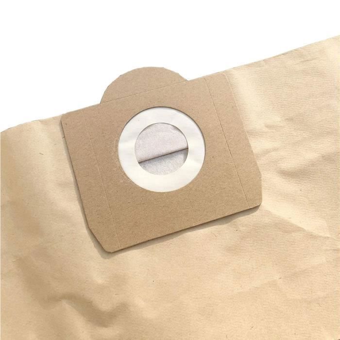 Vacuum Cleaner Bag - Karcher - WD3 - Pack of 10 - Disposable Dust Bags - Compatible WD3 Battery