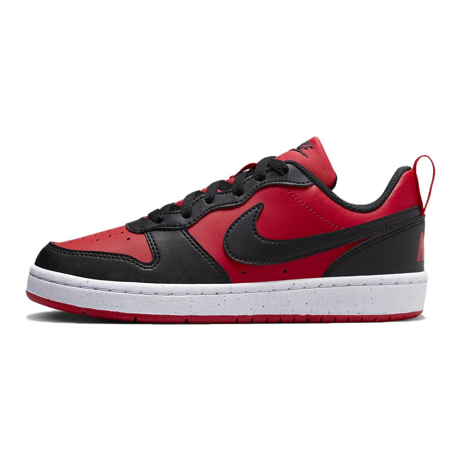 

Nike Court Borough Low Recraft GS Black University Red 38.5
