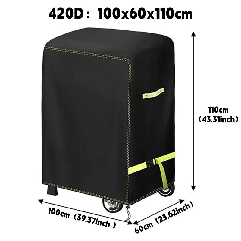 420d Outdoor Bbq Cover,marine Barbecue Stove Protective Hood,lightweight And Portable,dust Bbqcover,waterproof Barbecue Hood