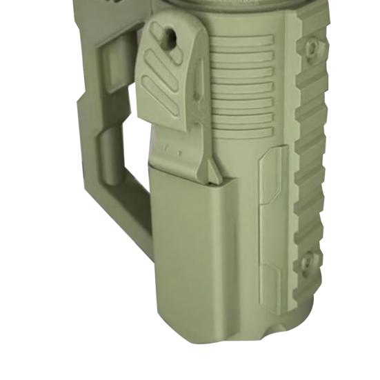 1/2Pcs Assault-Style Tactical Insulation Sleeve Portable Party Beverage Holder with Bottle Opener Beer Bottle 12oz Slim Cans Holder Men Gift