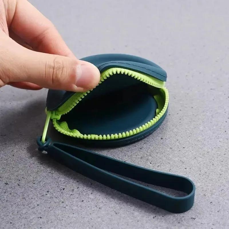 Wasserdichte Hundeleckerli-Tasche Silikon Trainingsbeutel Outdoor Haustier-Snackhalter Auslaufsicher Leicht zu Reinigen Freihändig Hundefutter-Träger