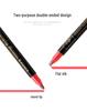 24 Color Metallic Double-Ended Wide Tip Water-Based Erasable Paint Marker Pen for Art