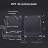 5pcs Card Holder Screw Trading Card Protector 35 PT Baseball Card Protectors for Football Sports Game Cards Storage Display