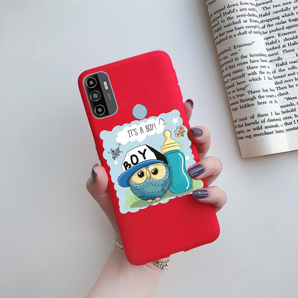For OPPO A53S 2020 Case Cartoon Coque Heart Painted Silicone Phone Back Cover For oppo a53s A 53s A53 s oppoa53 2020 Shell Case
