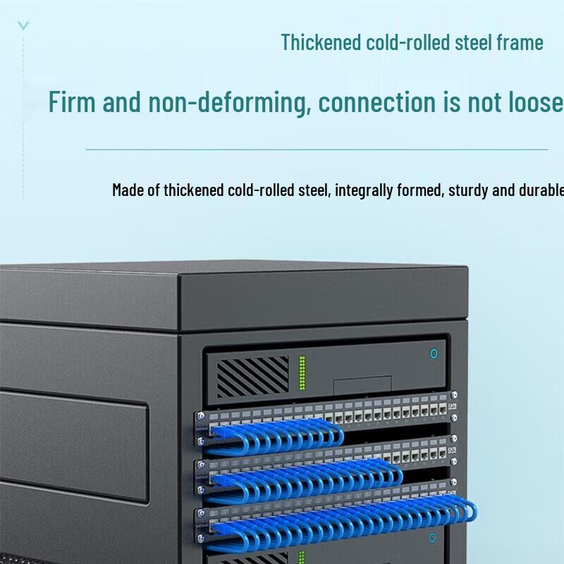 Shengwei NDF-624 Cat6 Gold-Plated 24-Port 1U Rackmount Gigabit Patch Panel