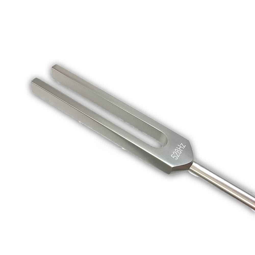 DNA Tuner 528Hz, Authentic Solfeggio Scale Tuner with Mallets, 5-Piece Set, Includes Dedicated Pouch