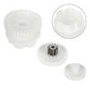 Plastic Gear for Electric Baby Cars Compatible with For 390 550 Gearbox Models Featuring Tire Adapter Coupler for Toy Vehicles