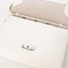Soft flap 2-way handbag