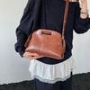 Urban Simple Style Large Capacity Commuter Crossbody Single Shoulder Handbag Retro Fashion Quality PU Crossbody Bag