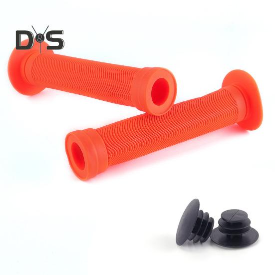 

1 пара ручек на руль велосипеда, нескользящая резина, универсальная, для горного велосипеда, шоссейного, сменная накладка на ручку, аксессуары для велосипеда оранжевый