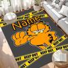 Custom Name Personalized Garfield Print Carpet, Versatile Home Decor Rug, for Playroom, Apartment, Balcony, Entryway, Hallway Gift