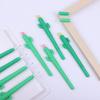 Office School Supplies Creative Flowering Cactus Shape Creative Gel Pen Black Student Kawai Stationery Wholesale Prize Gifts