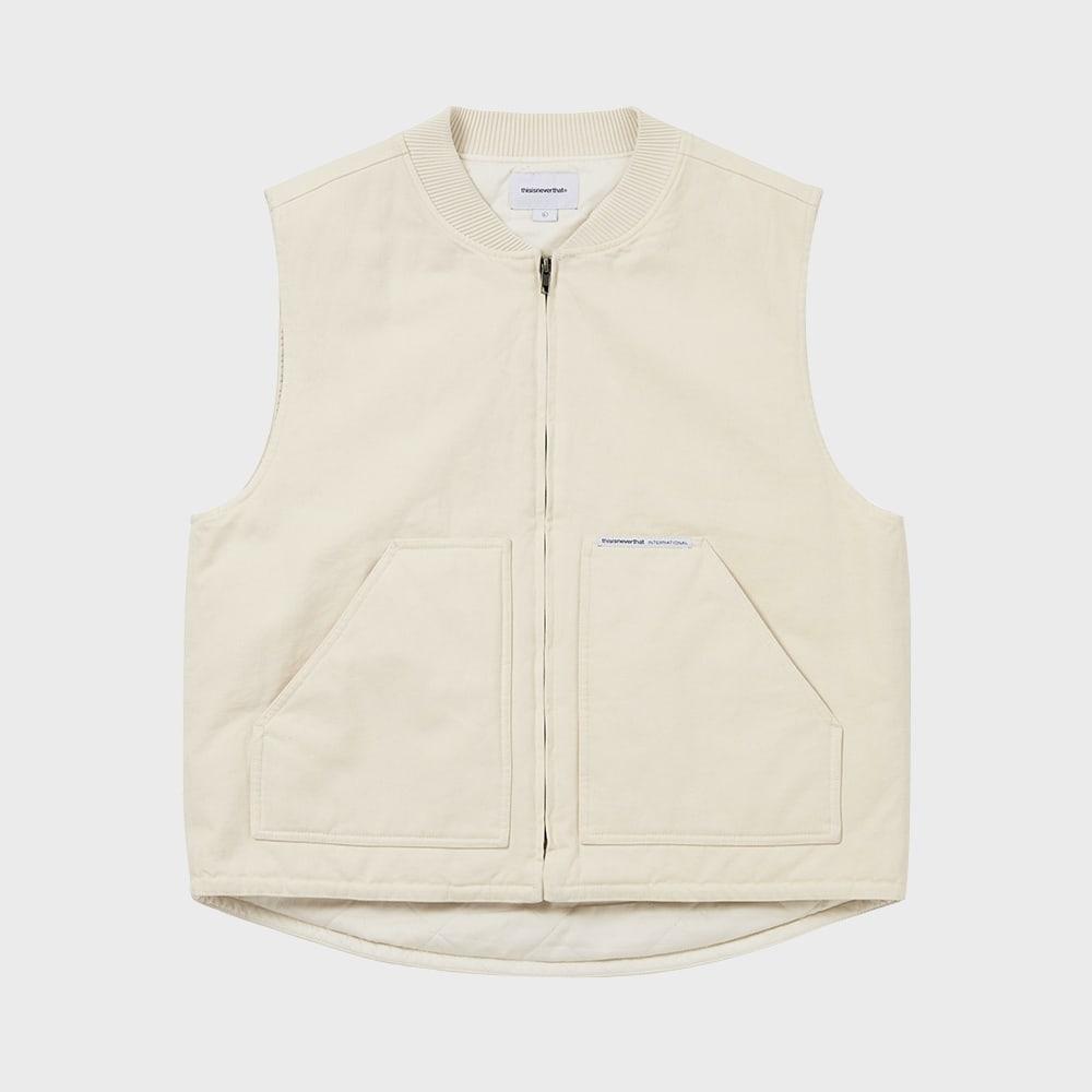 ThIs Is Never Done Duck Vest Ivory S